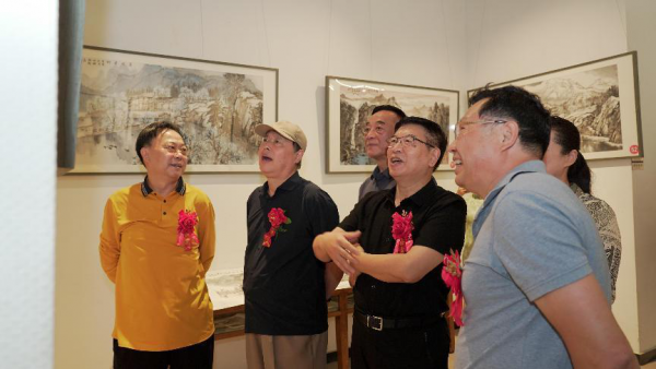 【荣宝斋画院美术馆】《春华秋实》张跃进山水艺术展在荣宝斋画院隆重开幕-第7张图片-中青华夏书画院