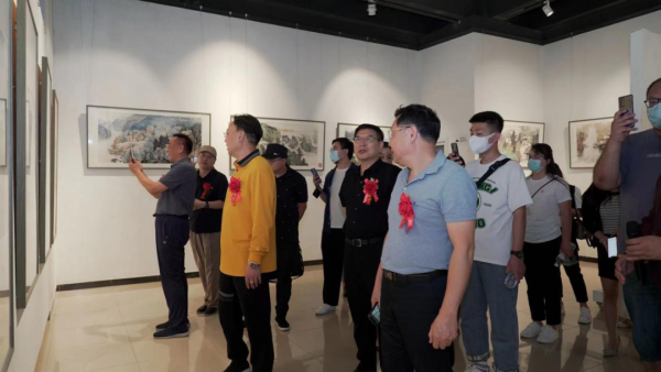 【荣宝斋画院美术馆】《春华秋实》张跃进山水艺术展在荣宝斋画院隆重开幕-第6张图片-中青华夏书画院